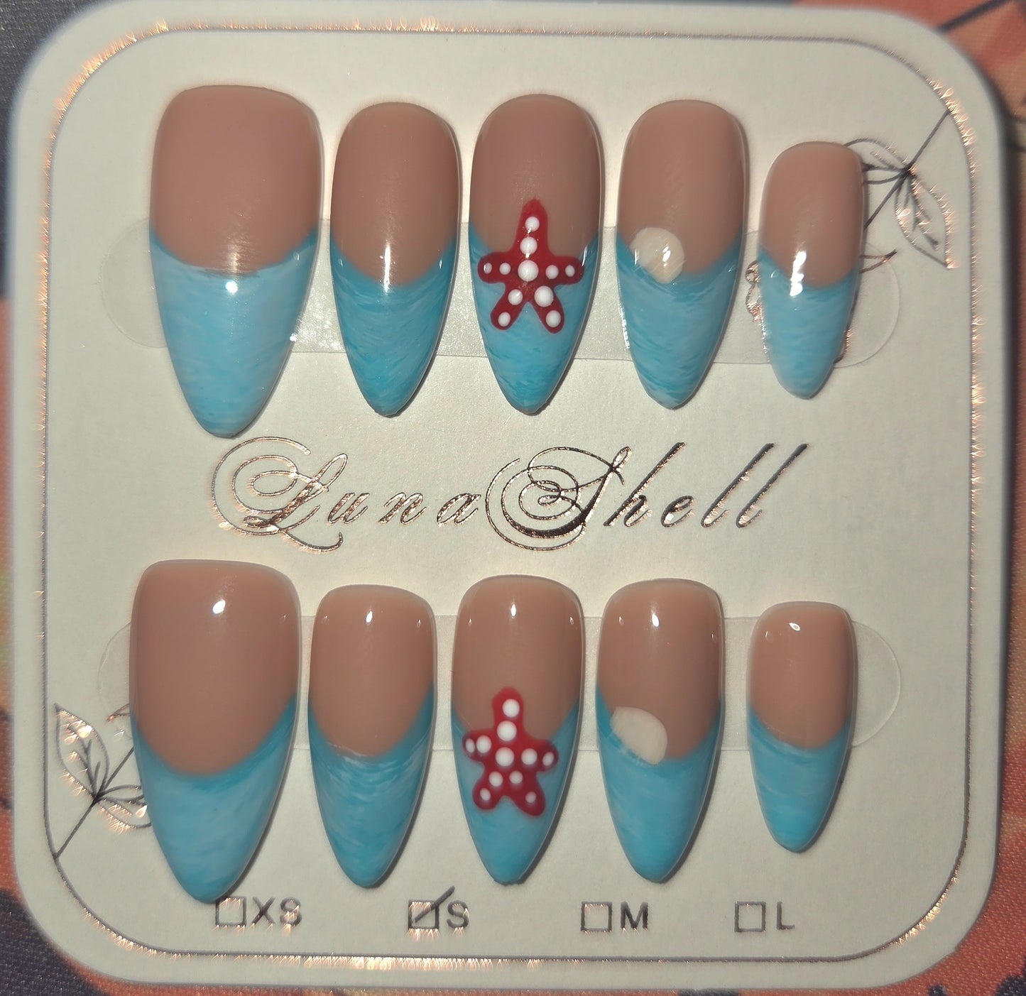 Beach Waves Press-On Nails
