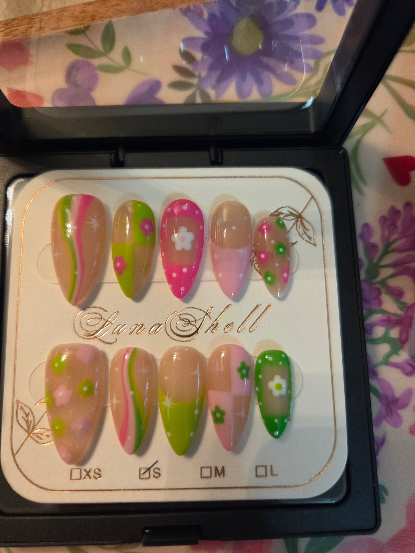 Neon Florals