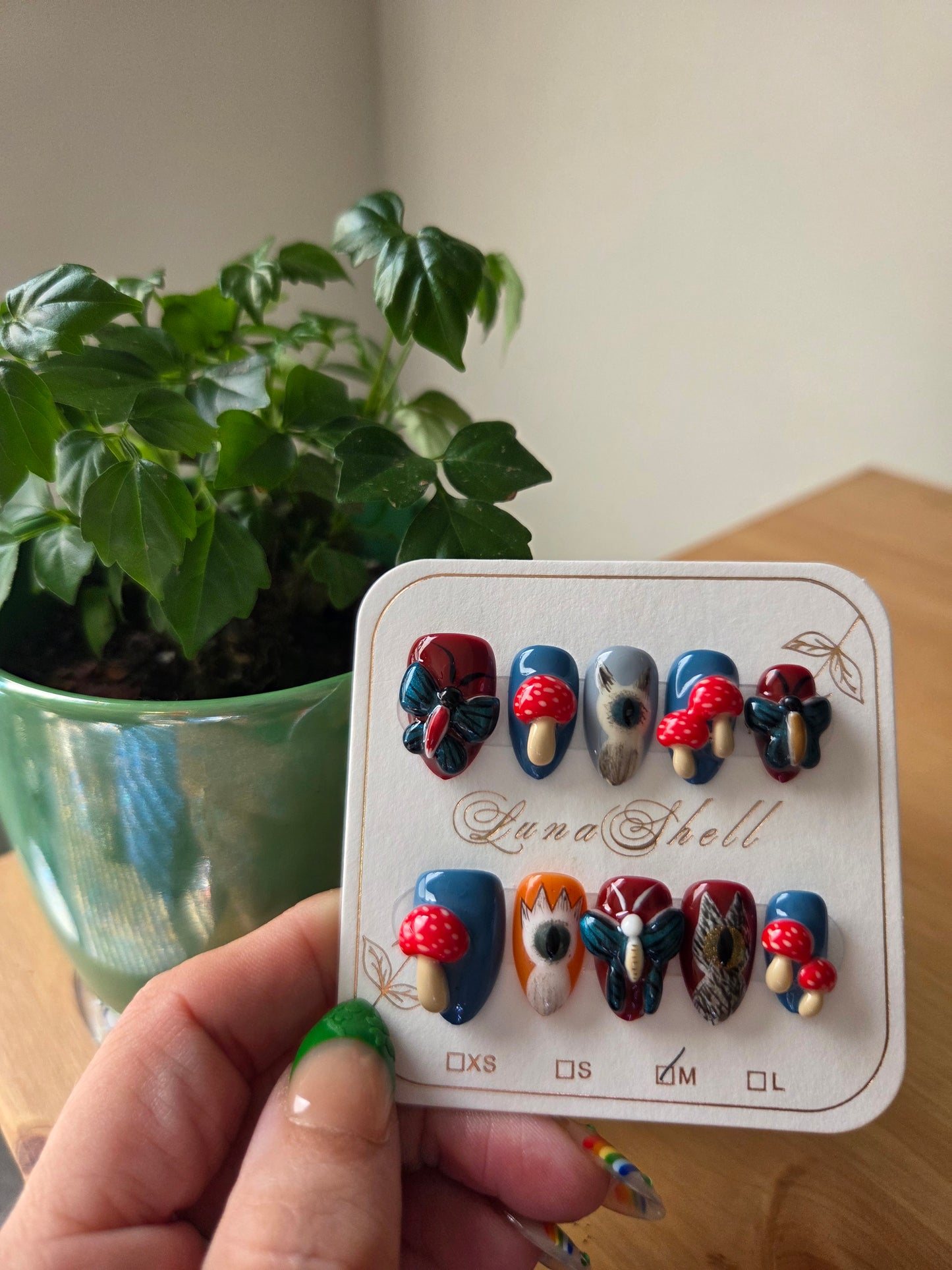 Woodland Creature Press-On Nails