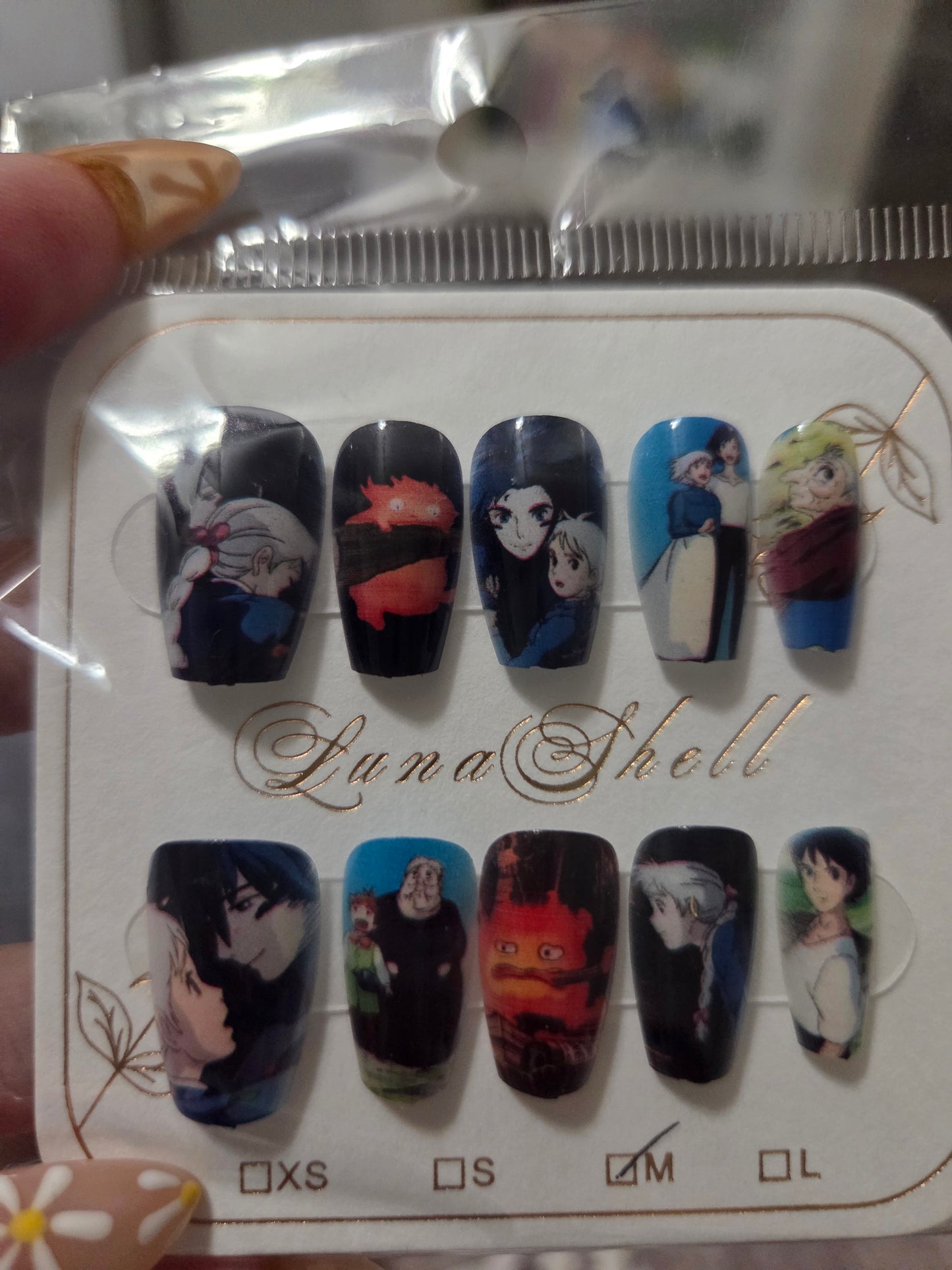 Moving Castle Press-On Nails