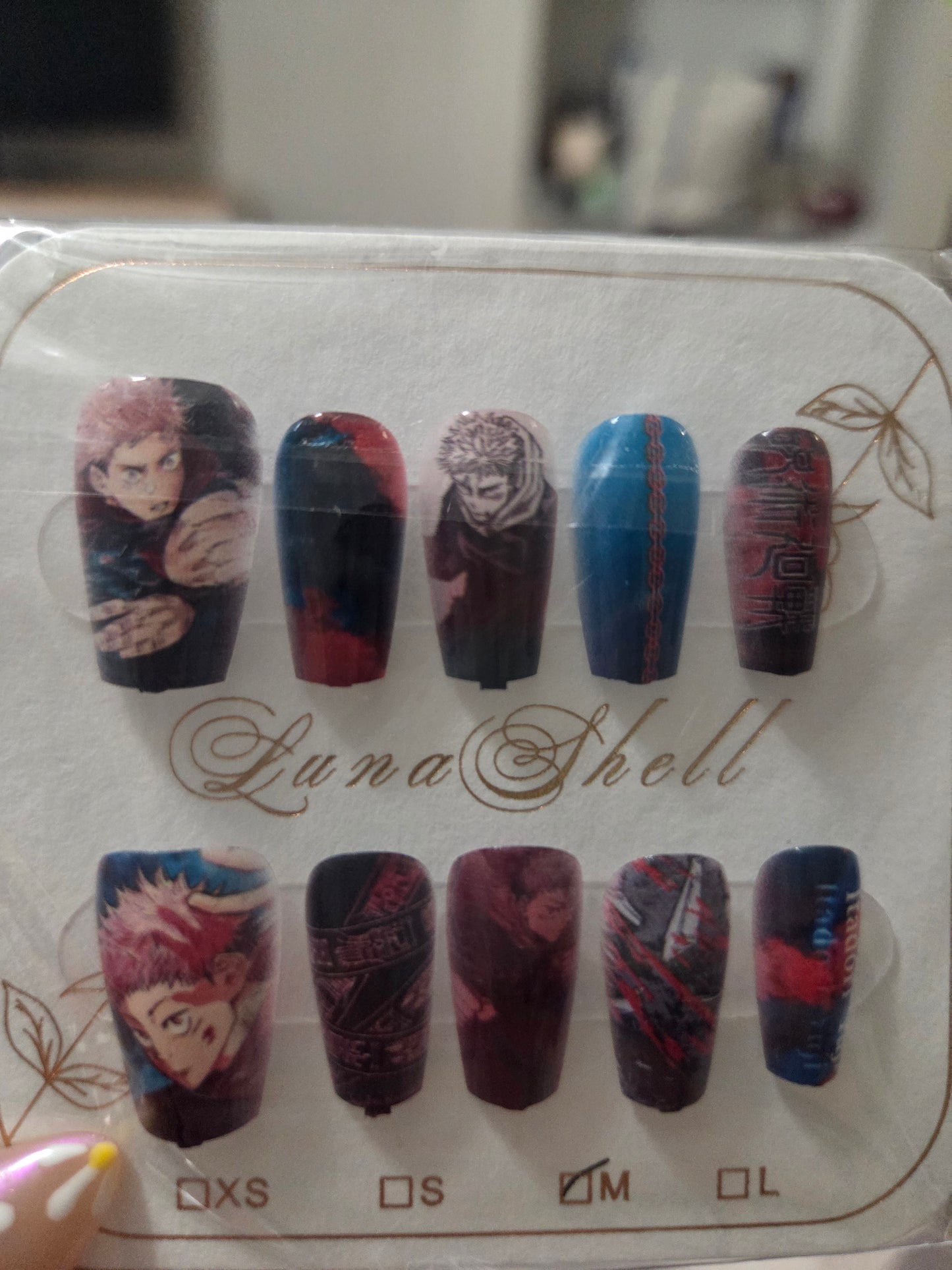 Cursed Energy Press-On Nails
