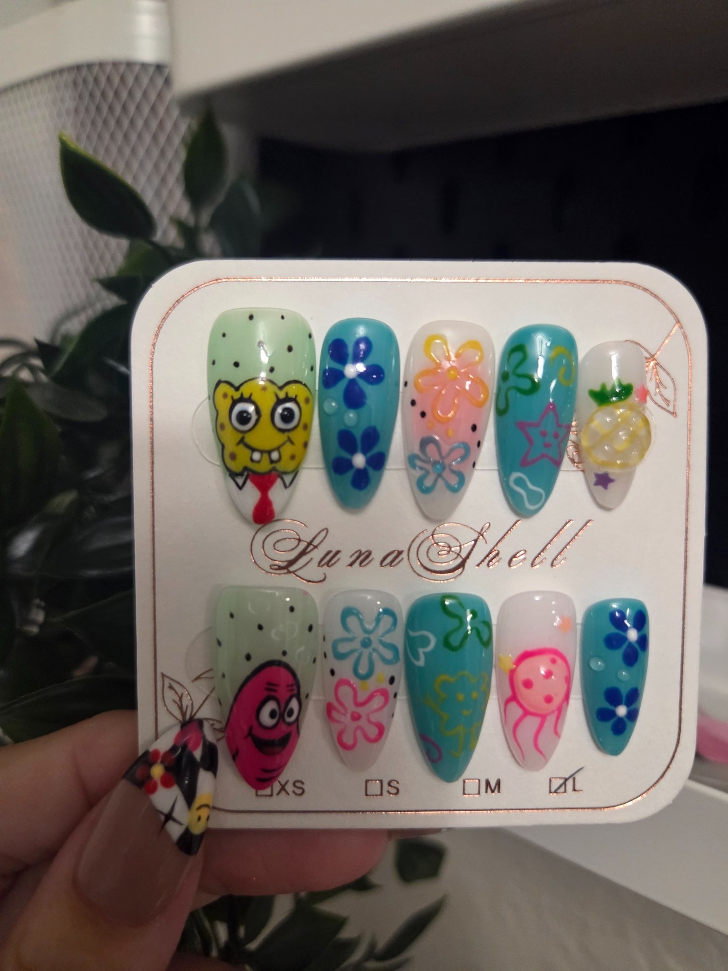 Undersea Besties Press-On Nails