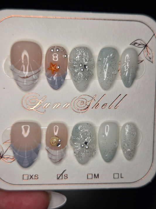 Seaside Treasures Press-On Nails