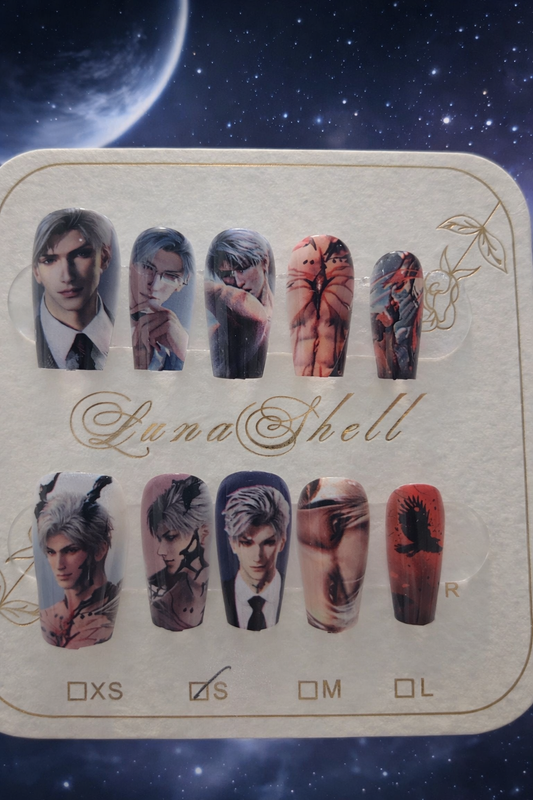 Galactic Romance Press-On Nails