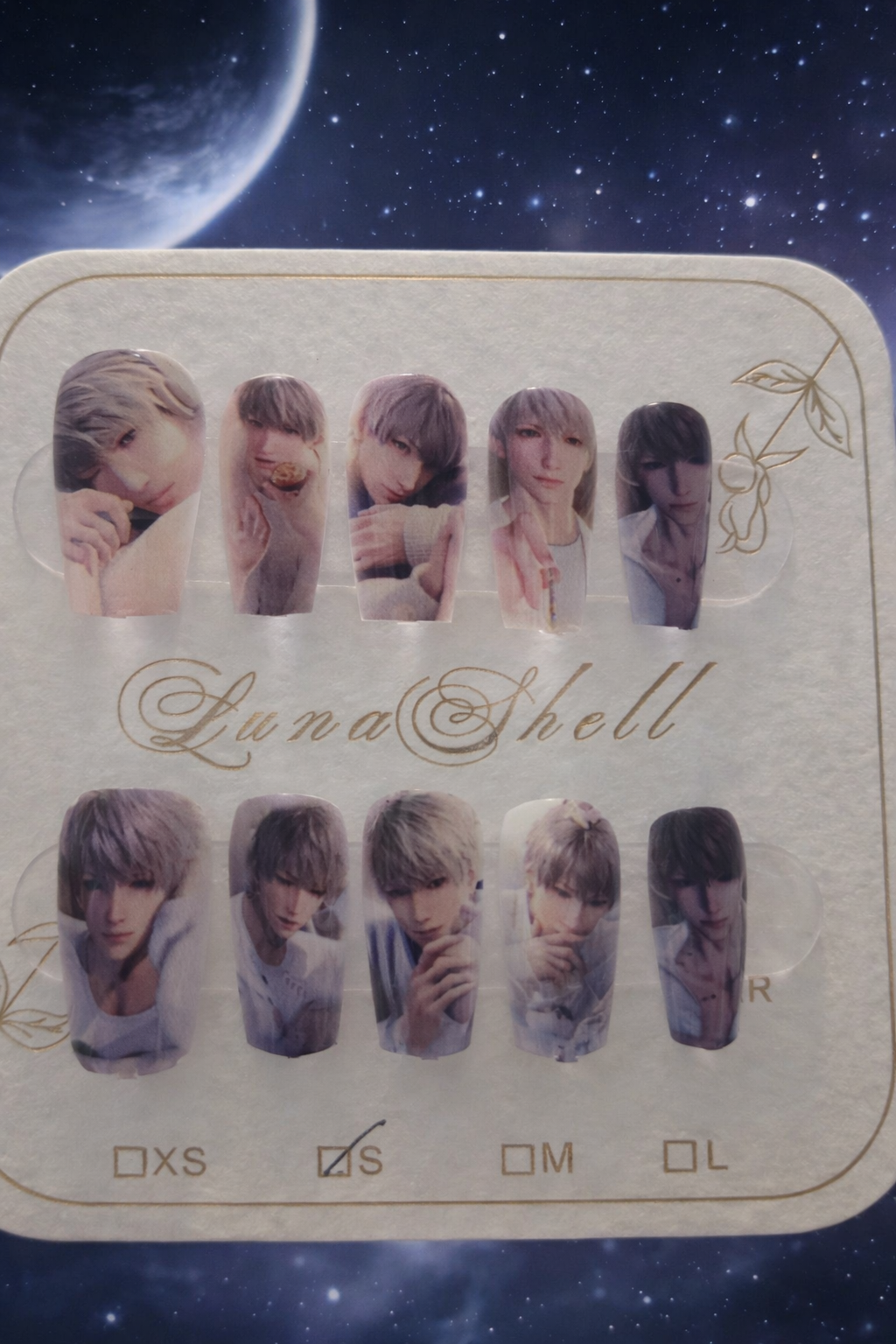 Galactic Romance Press-On Nails