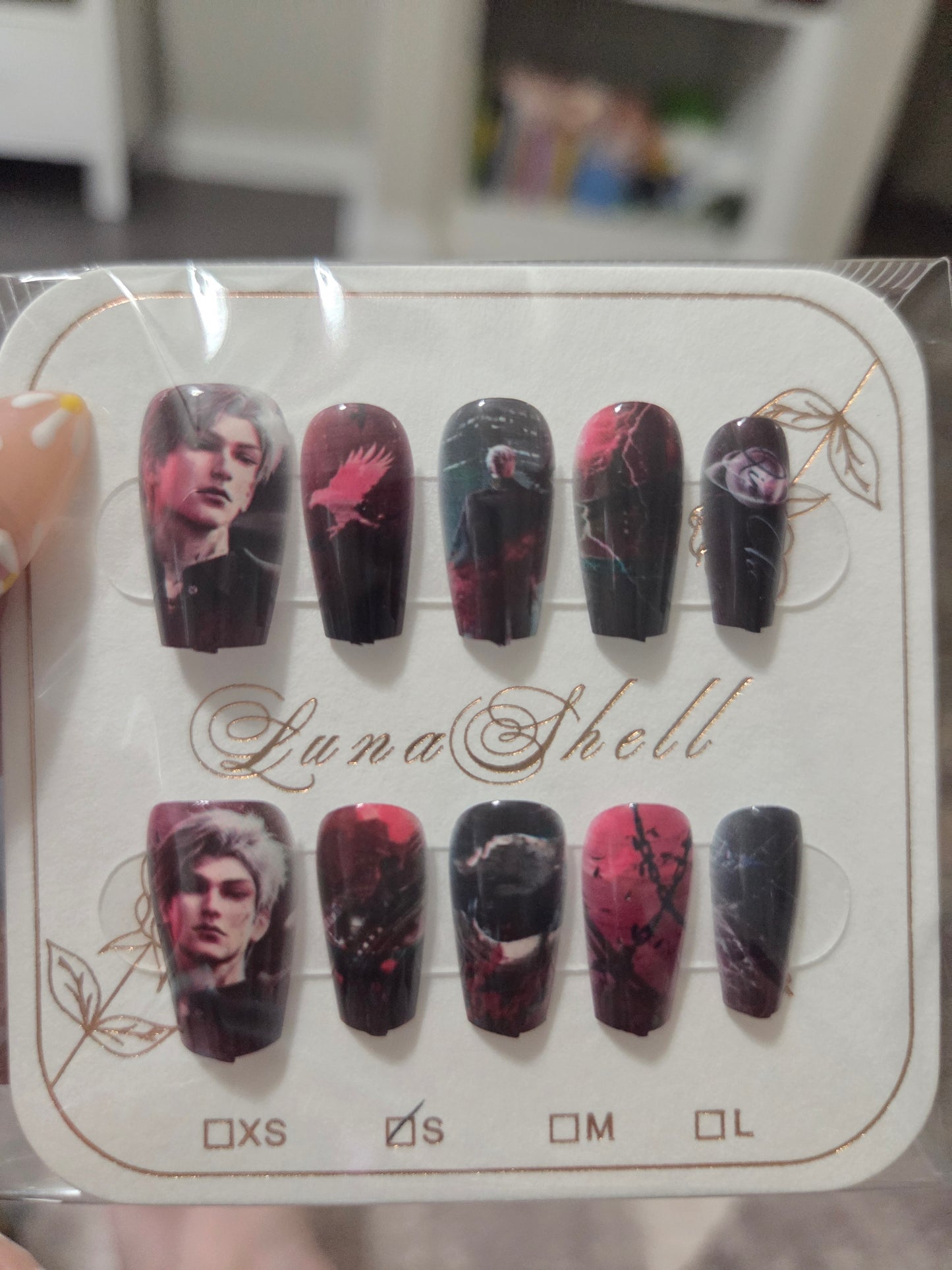 Galactic Romance Press-On Nails