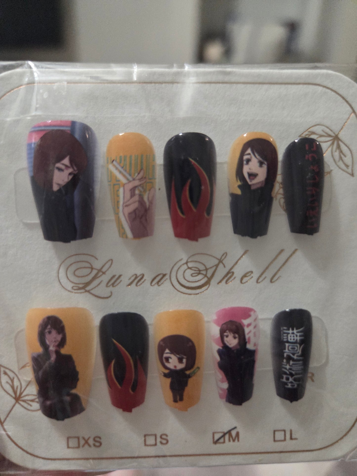 Cursed Energy Press-On Nails