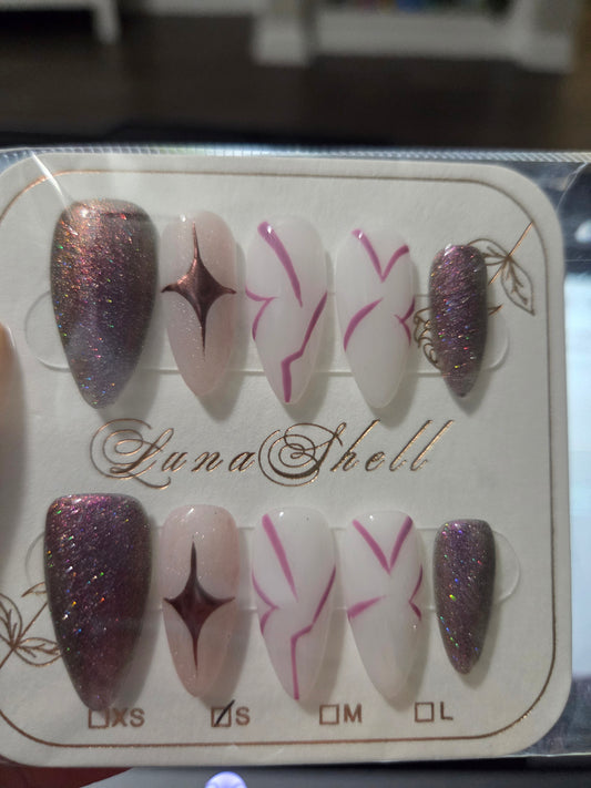 K-Pop Demon Press-On Nails