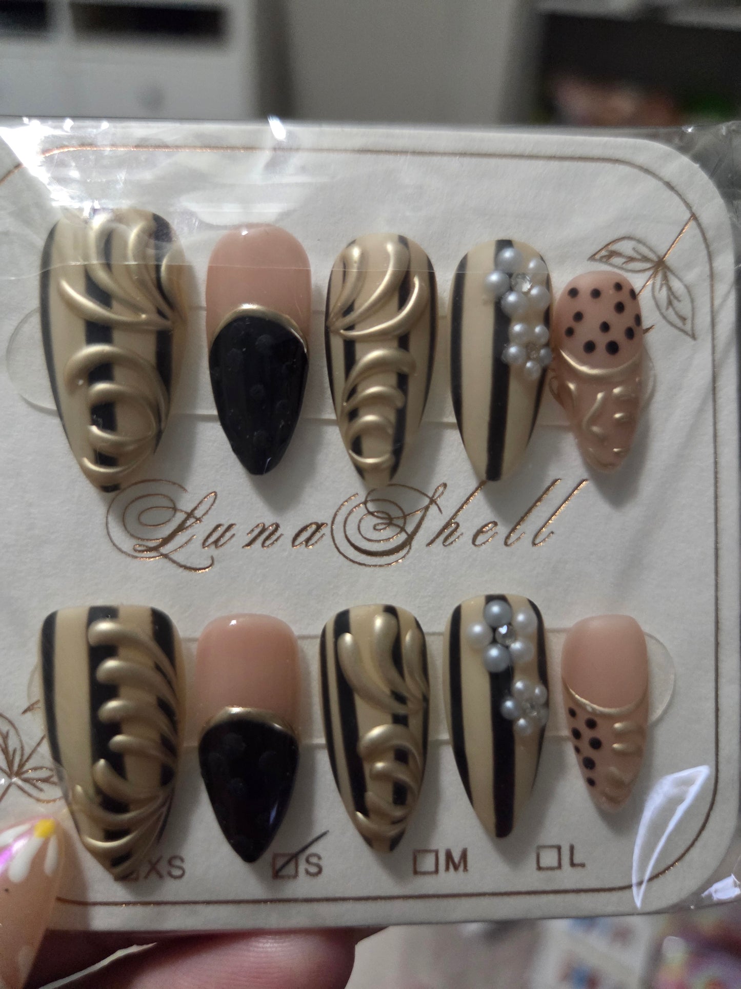 Gatsby Glam Press-On Nails