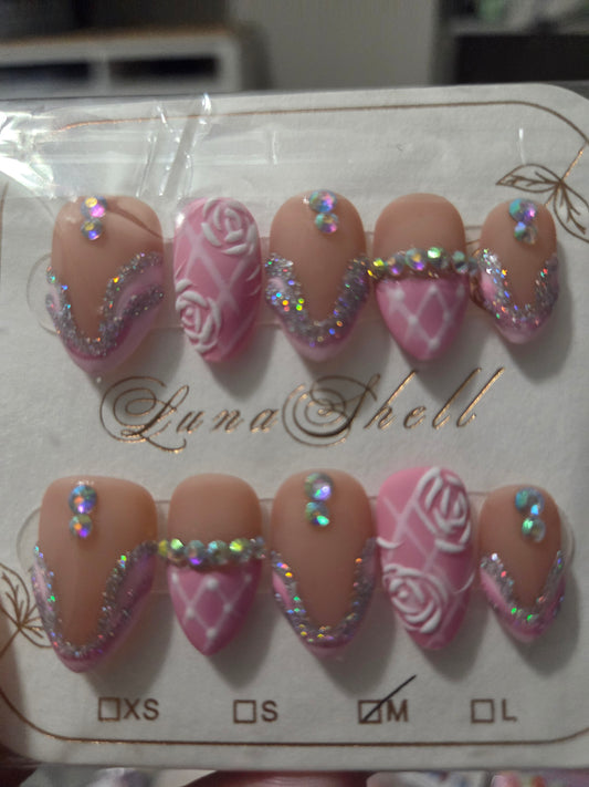 Blush Princess Press-On Nails