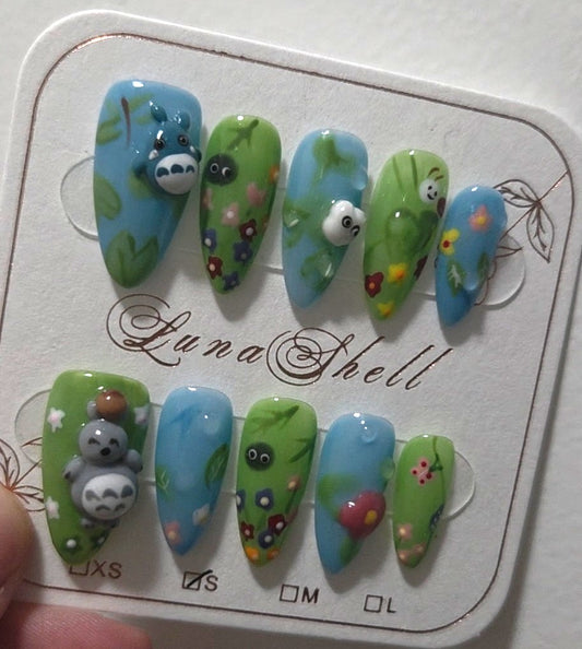 Mossy Daydreams Press-On Nails