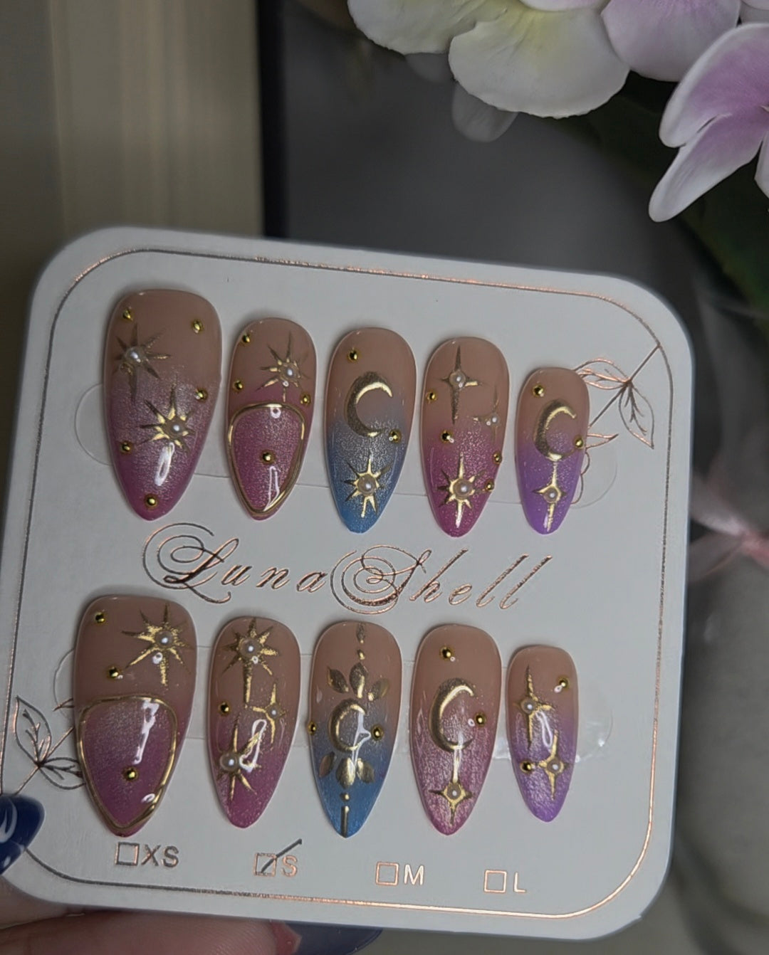 Starlit Prophecy – BookTok Collection Press-On Nails
