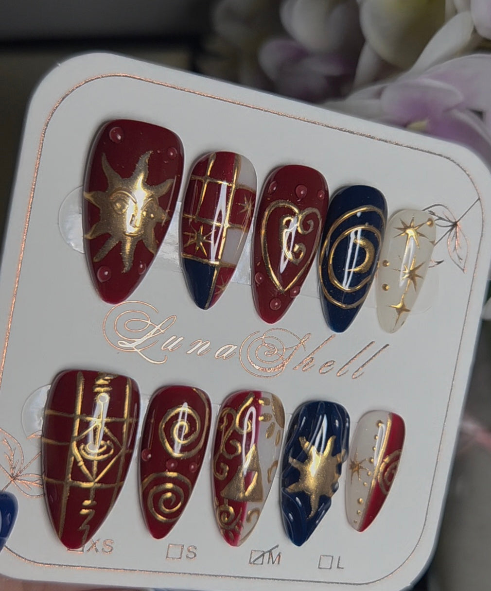 The Arcane Order – BookTok Collection Press-On Nails
