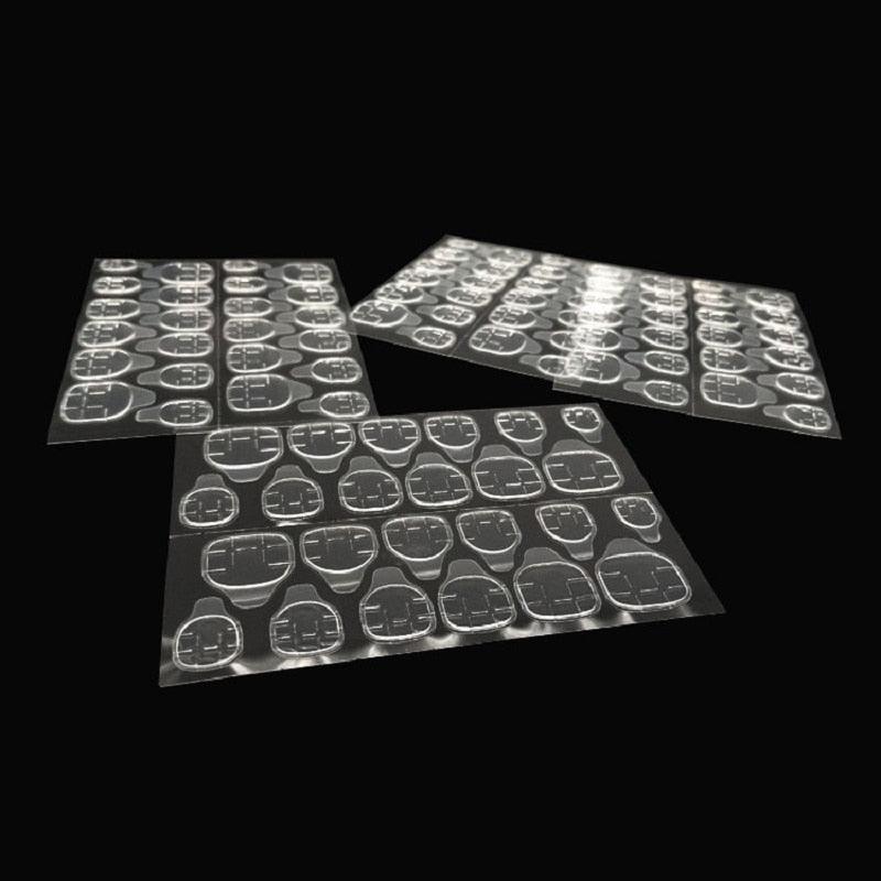 Transparent Double Side Adhesive Glue Sticker - 240pcs