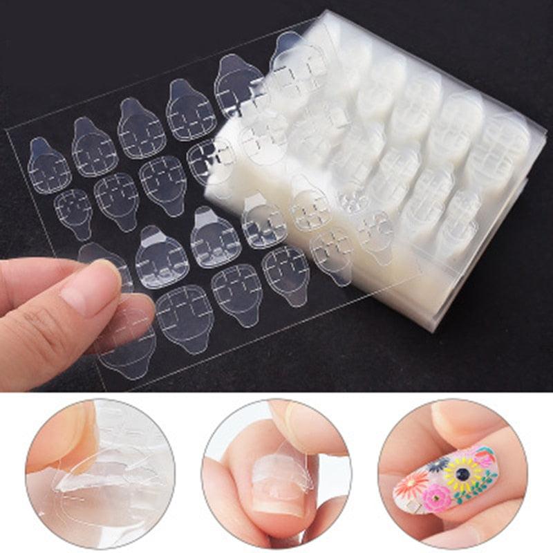 Transparent Double Side Adhesive Glue Sticker - 240pcs