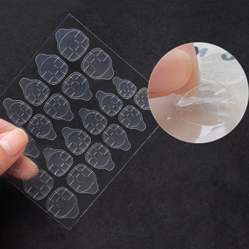 Transparent Double Side Adhesive Glue Sticker - 240pcs
