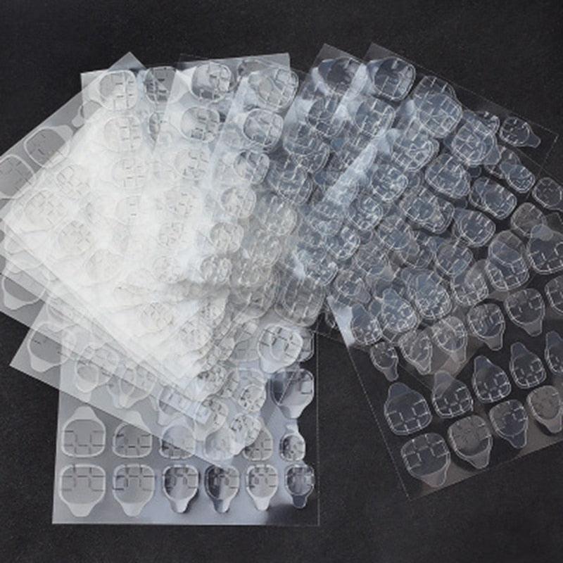 Transparent Double Side Adhesive Glue Sticker - 240pcs