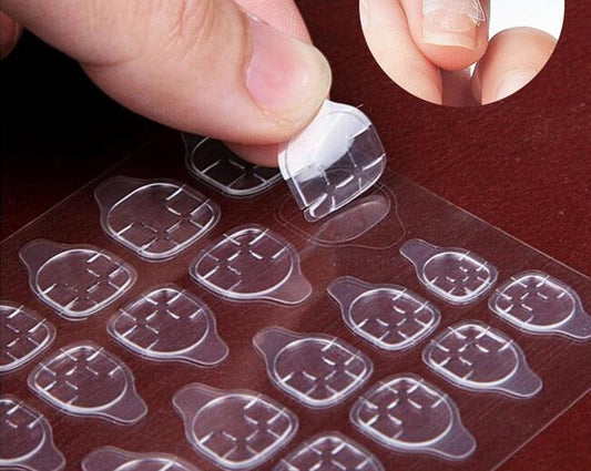 Transparent Double Side Adhesive Glue Sticker - 240pcs