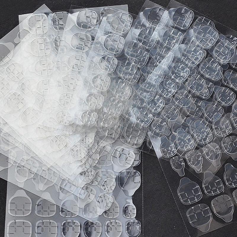 Transparent Double Side Adhesive Glue Sticker - 240pcs